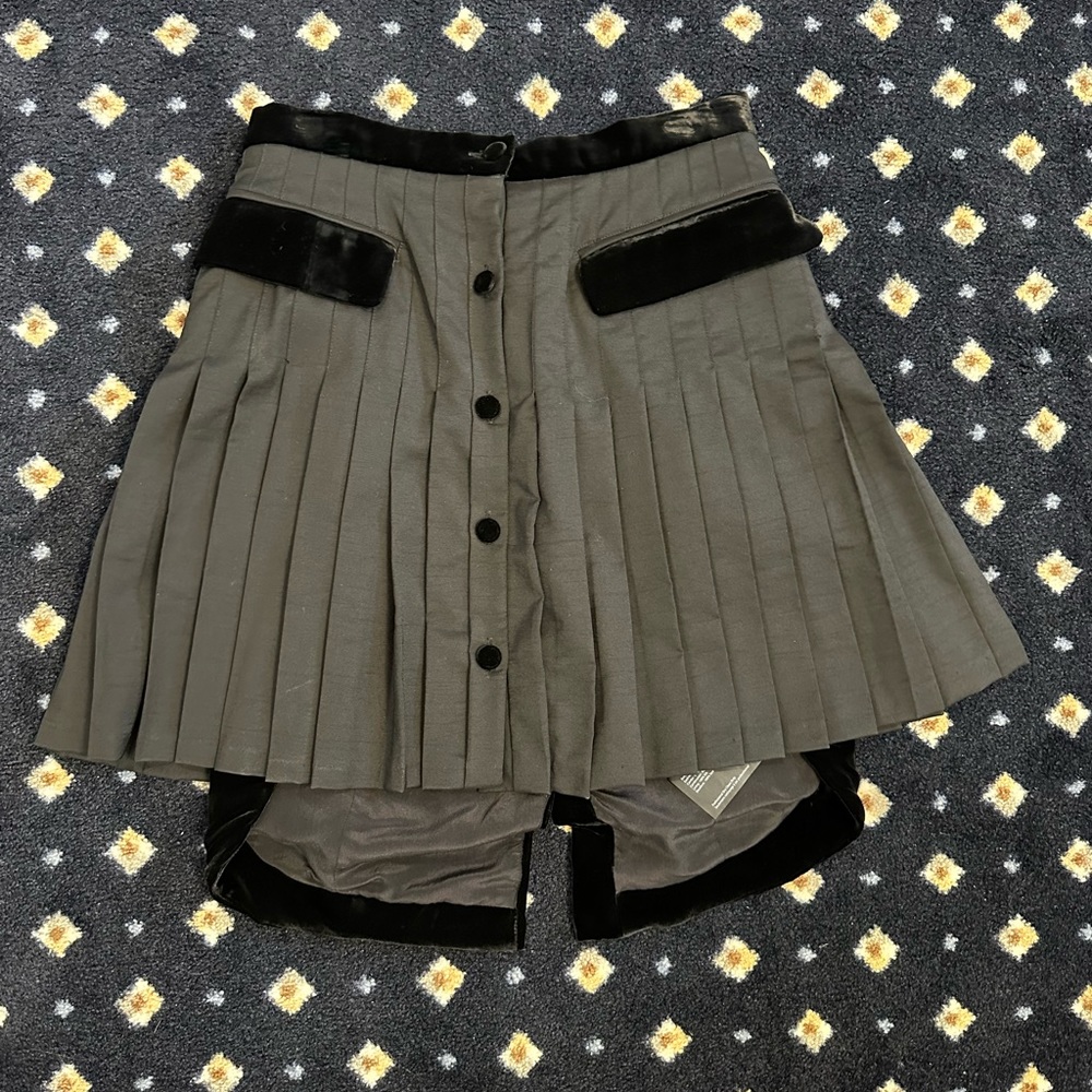 Alexander Wang tuxedo skirt
